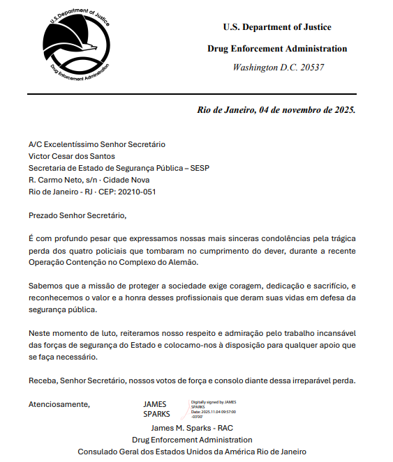 rmotta2's tweet photo. Reconhecimento internacional à polícia do Rio de Janeiro. https://t.co/bcXku6UKP0