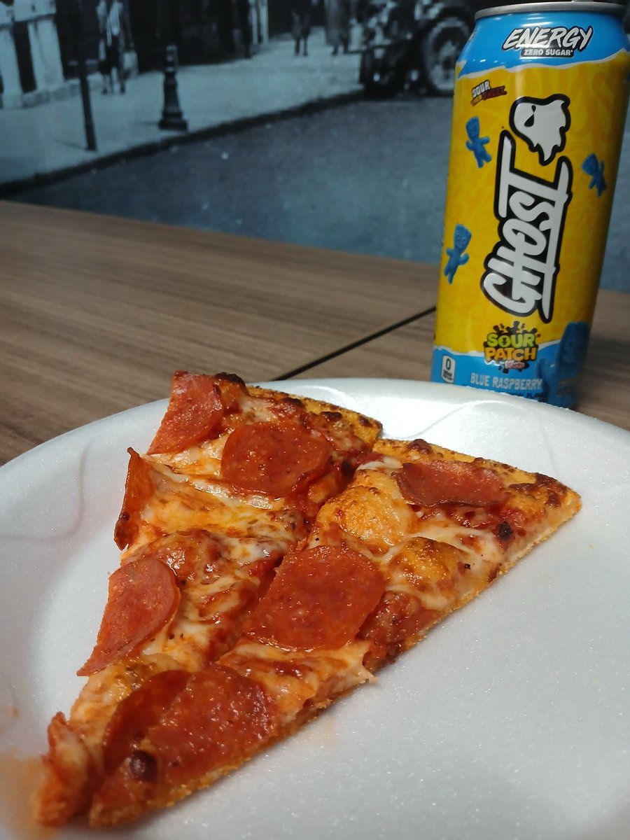 Election night pizza has arrived