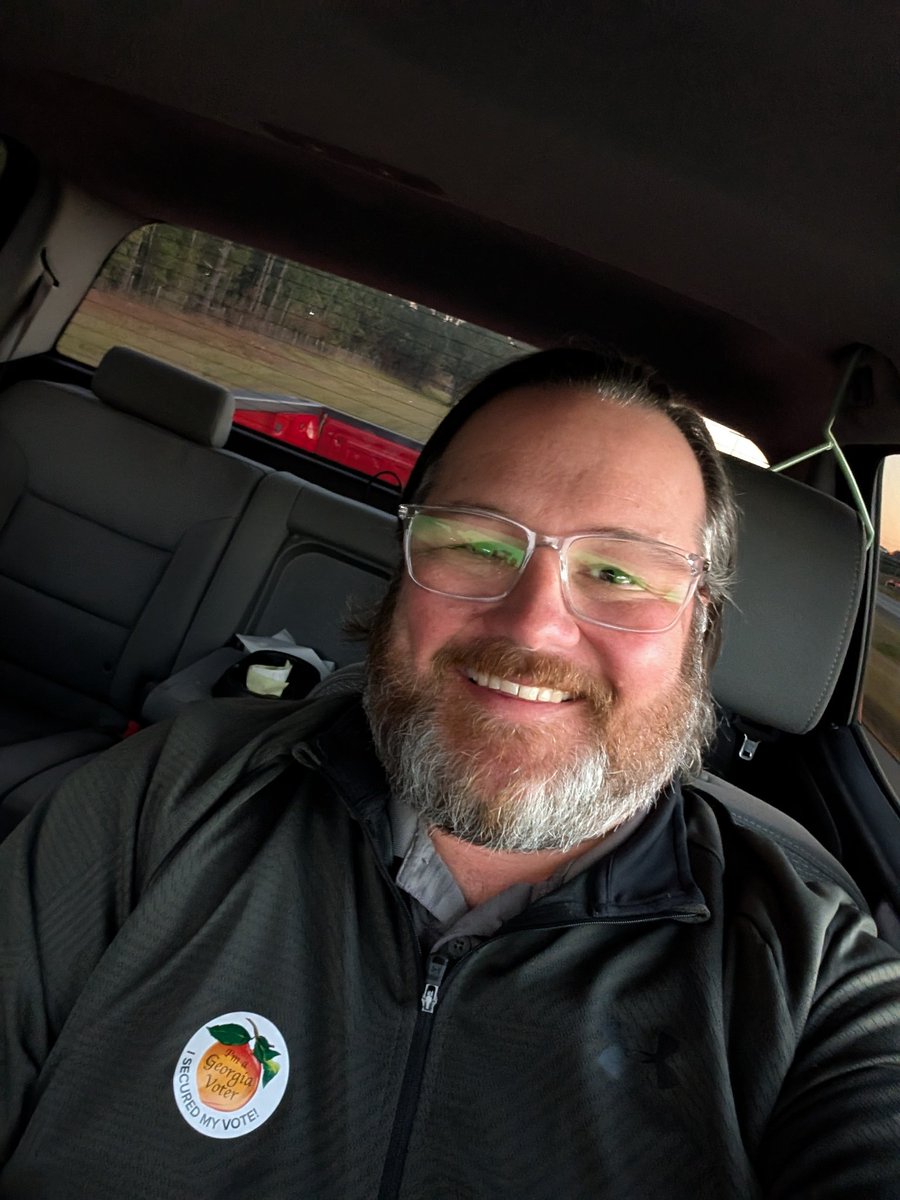 Got my vote for <a href="/timechols/">Tim Echols</a> and <a href="/FitzJohnsonGA/">Fitz Johnson</a> in.