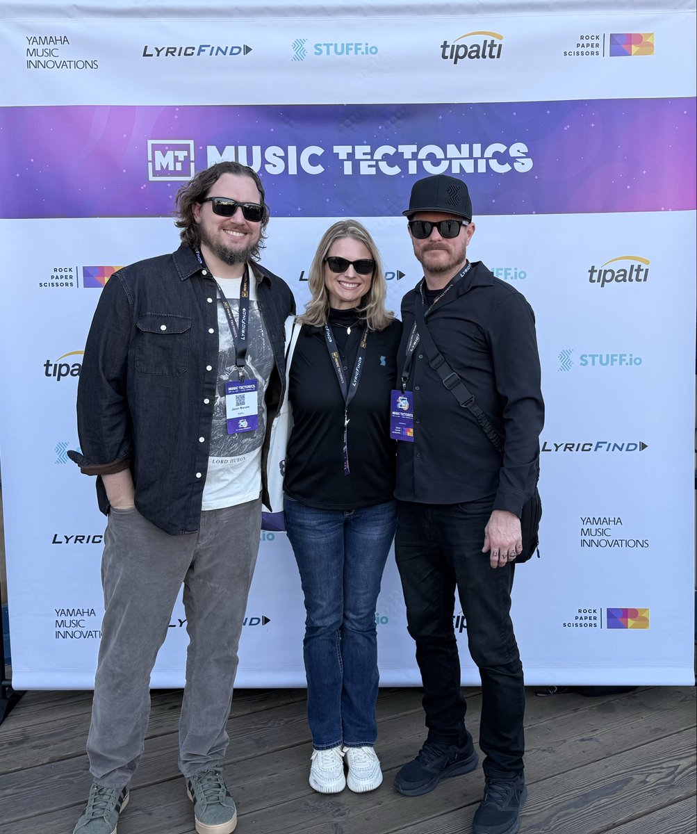 The team is representing at Music Tectonics at the Santa Monica Pier. Learning about all the latest in music innovation and talking about Stuff. <a href="/joshualeestone/">JOSHU₳</a> <a href="/Touring_Tiki/">Sheila Dohmann</a> <a href="/jasonmanske/">Jason Manske</a>