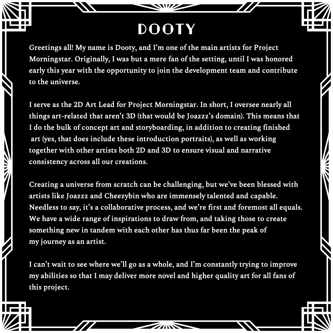 1000_Empires's tweet photo. Check out our latest team profile from Project Morningstar on Dooty our 2D art lead.
#projectmorningstar #scifi #barakan #dystopian https://t.co/VB9lSwNfRM