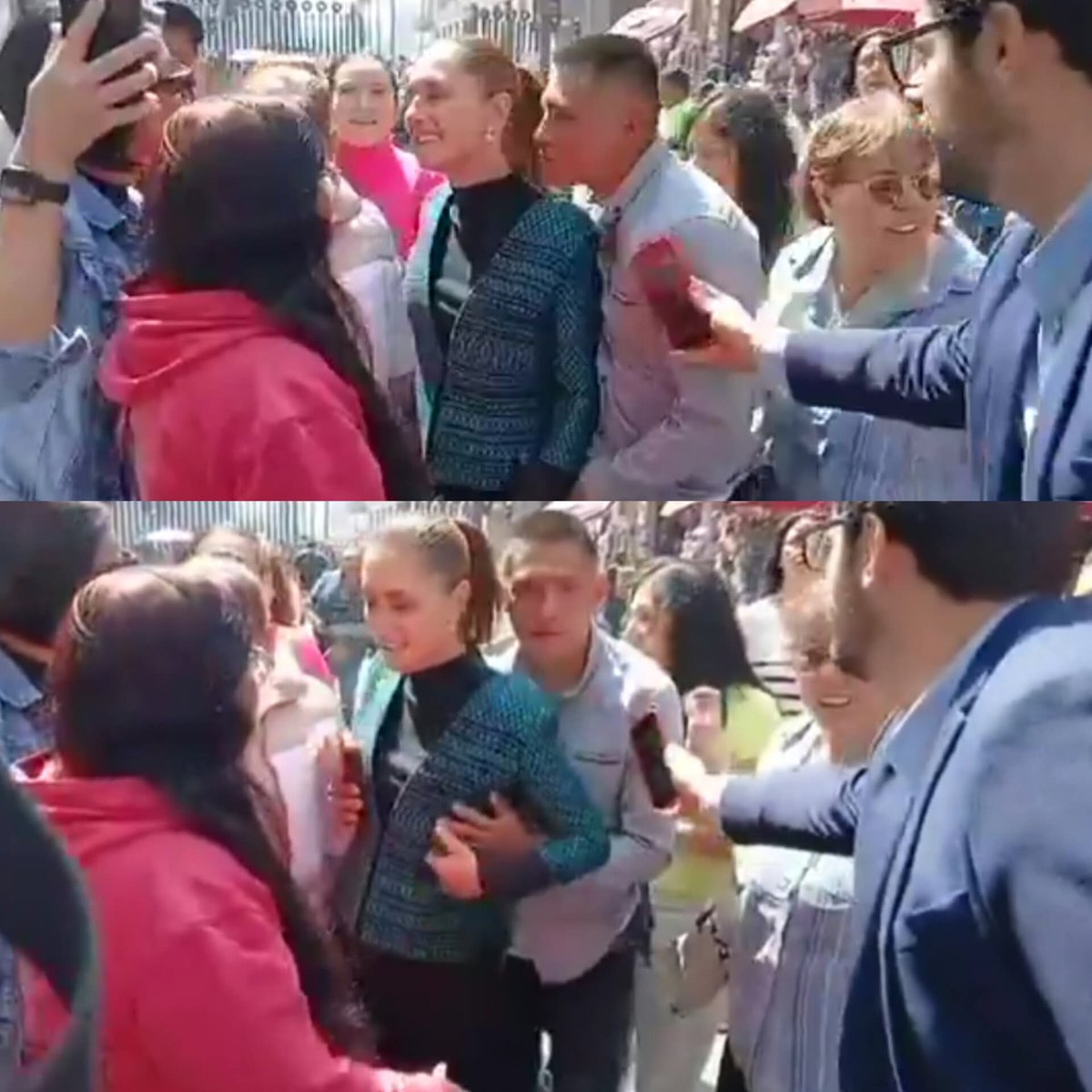 Si la presidenta es acosada, pese a los elementos que la rodean y resguardan, ¿qué pueden esperar las mujeres que viajan en el transporte público, que son desaparecidas, silenciadas o que simplemente son calladas por el Gobierno de Morena, como las madres buscadoras?