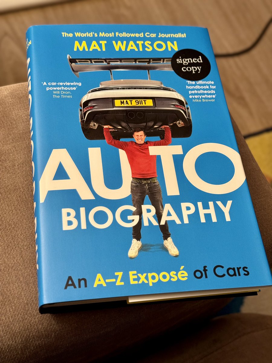 LeslieChow_Mein's tweet photo. @matwatsoncars @Waterstones Cracking read so far! Surely Mat and the Carwow team should be put in charge of a Top Trumps update! Just don’t play Mat as the man’s an encyclopaedia of cars! 🏎️ 🚙 🚘 https://t.co/FiqFePPegN