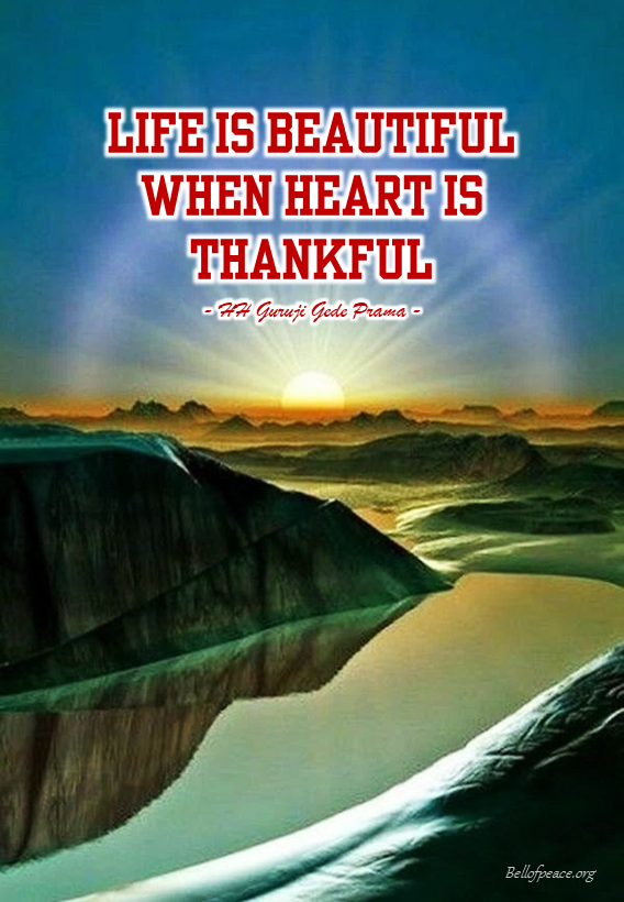 Life is beautiful... #bali #love #peace #meditation
bellofpeace.org
Photo courtesy: Pinterest