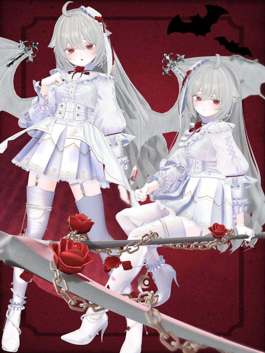 𓂃🥀𓈒𓏸

#初恋ヴァンパイア
#VRC_VERMILION #SNOWHAVOC