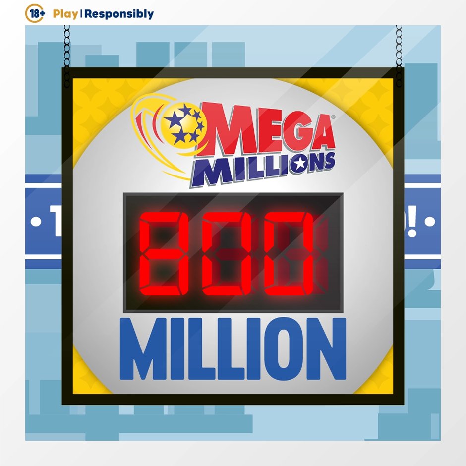 The Mega Millions jackpot is ... well ... mega!!! It's currently sitting at $800 MILLION and the next drawing is TONIGHT. Will you buy a ticket? Are you buying by yourself, or with a bestie? 

Remember to #PlayResponsibly.