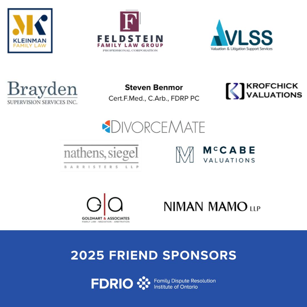 Family Dispute Resolution Institute of Ontario tweet media