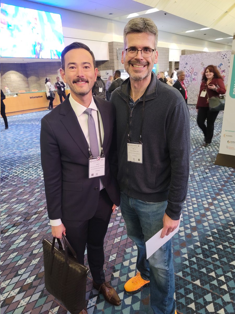 look who I ran into at <a href="/ObesityWeek/">ObesityWeek®</a> <a href="/ObesitySociety/">The Obesity Society</a> <a href="/JaimeAlmandoz/">Jaime Almandoz, MD MBA FTOS</a> Clinician of the Year Award Winner <a href="/thewilliamslab/">The Williams Lab</a> Xavier Pi-Sunyer Award Winner. <a href="/UTSWInternalMed/">UT Southwestern Internal Medicine</a>