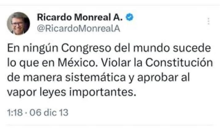 GARCIPAVON's tweet image. Siempre habrá una publicación @RicardoMonrealA ¡¡Hipócrita!! 😠 👇