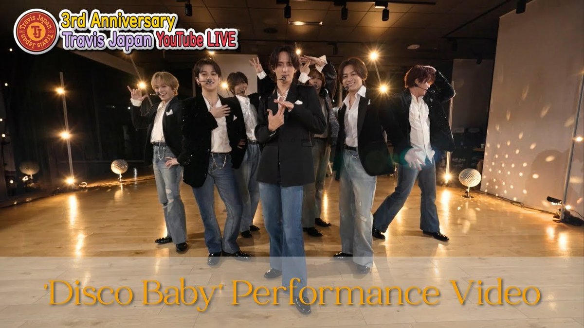 /
#TravisJapan 3rd Anniversary — “#DiscoBaby” 🌟
\

“Is it okay if we keep loving each other forever?!” 🧡

📰Read more: dumplingbox.org/74607/travis-j…

#TJ3rdAnniv_LIVE  #トラジャ #松田元太 #宮近海斗 #中村海人 #松倉海斗 #七五三掛龍也 #吉澤閑也  #川島如恵留 #WorldwideTJ