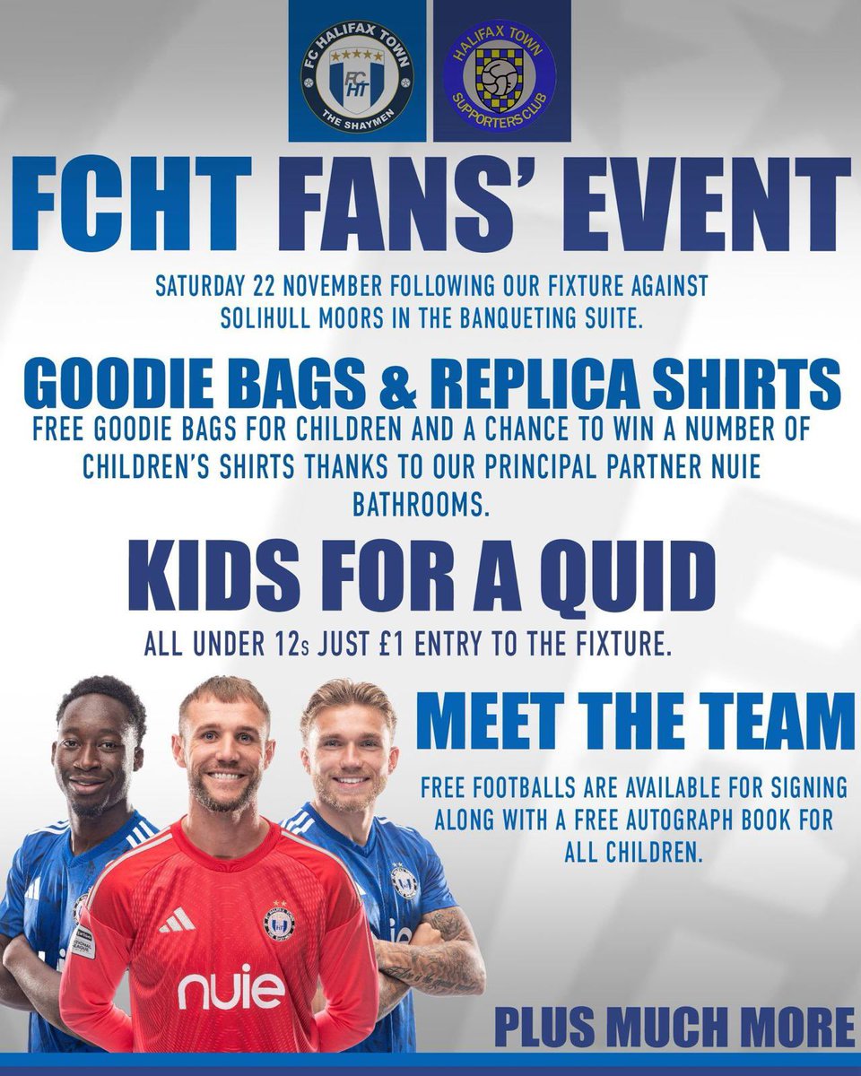 Halifax Town Supporters’ Club (@halifaxtownsc) on Twitter photo 