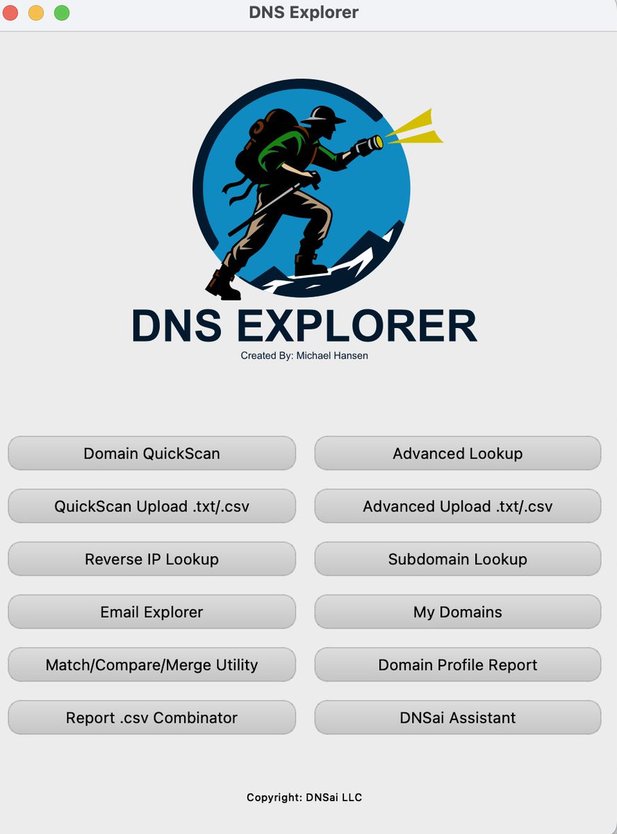 Michael_4N6's tweet image. Working on UI redesign for my installable app. 

dnsai.com/dns-explorer/

Any thoughts or feedback on the app icon?