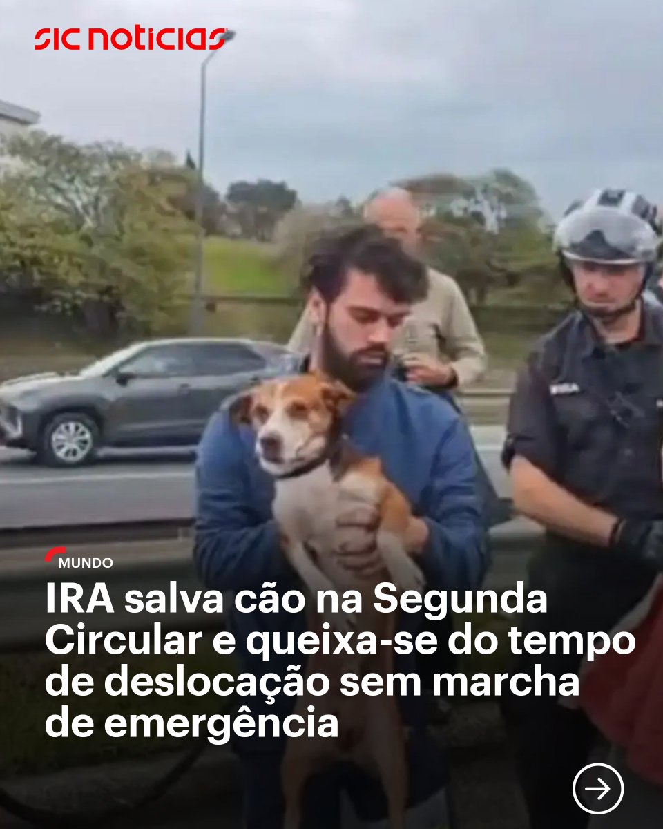 A organização critica o tempo de deslocação para o local do resgate, um dia após a revogação do IRA para circular em marcha de emergência. O IRA diz ter demorado o triplo do tempo e que, sem sinalizadores, não tinha condições de segurança para aceder ao separador central onde