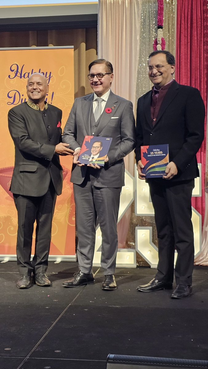 Yesterday, OFIC celebrated the 25 anniversary of Diwali celebration on Parliament Hill, in collaboration with Senator Tony Loffreda and MP Yasir Naqvi. On this occasion, we extended our heart felt wishes to all those working to strengthen the relationship between India and Canada