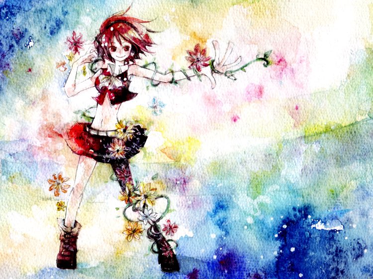 メイコ(VOCALOID) 「MEIKOさんお誕生日だー!!!おめでとうございます!!!おめでたいので再掲LO」|九和のイラスト