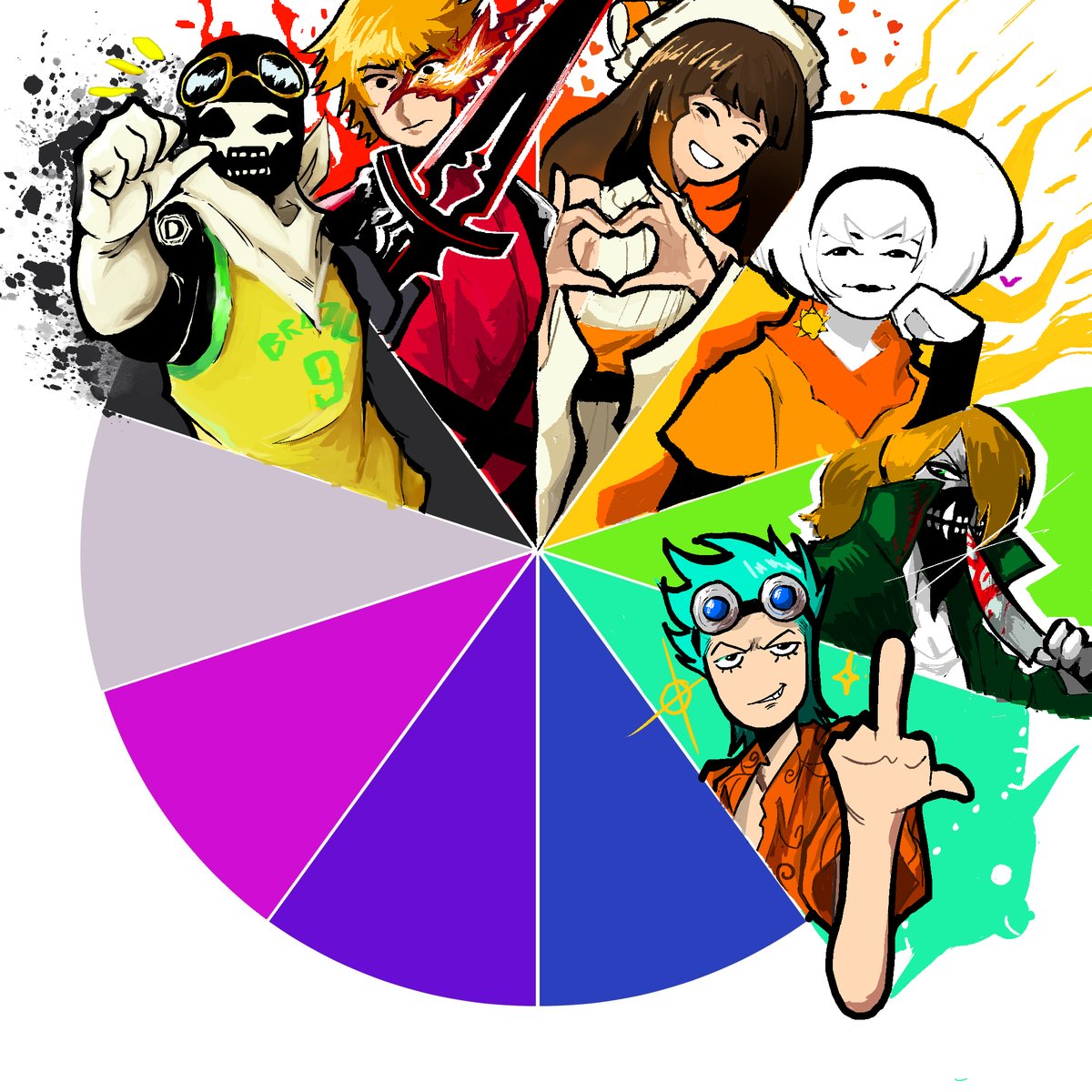 asmaclone's tweet image. FRANKYYY!!!!!! 
Give me bluuuuuuu!!!!!!!!