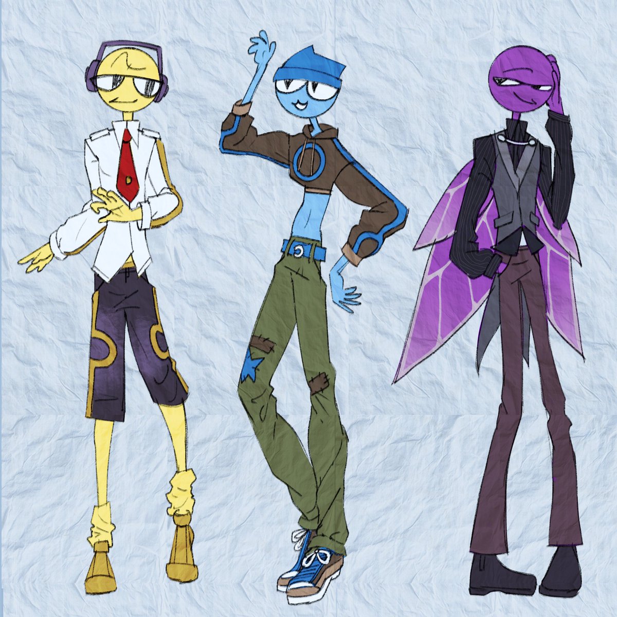 I did some designs for the stickies #alanbecker