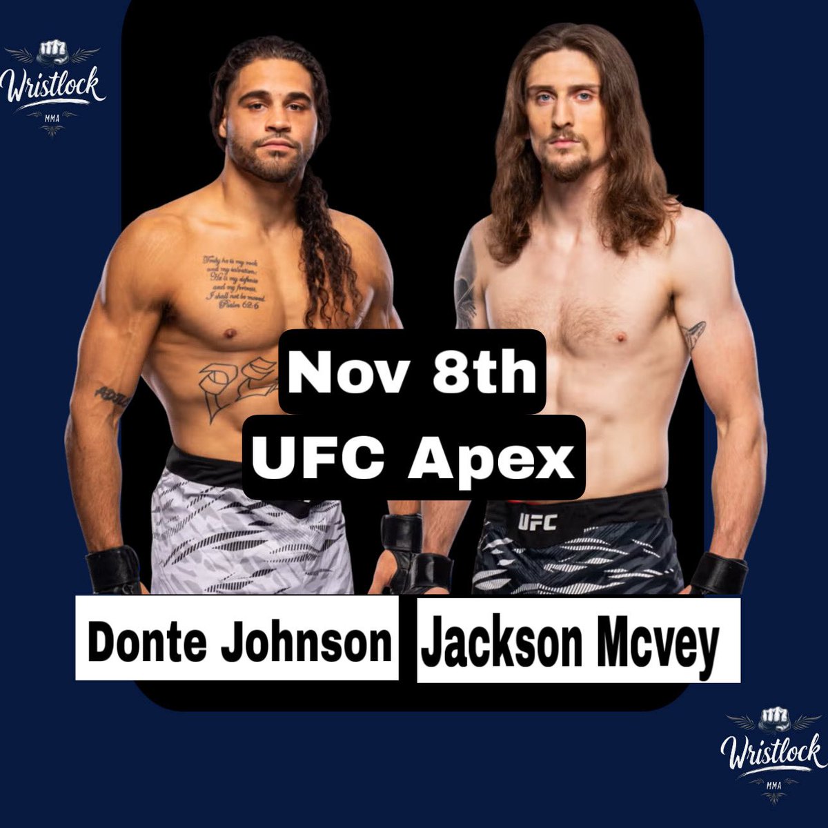 🚨 RUMORED: Donte “Lockjaw” Johnson back to back?? 🚨
Word is Donte might be stepping up on just 4 days’ notice to face Jackson McVey this Friday, Nov 8th at the UFC Apex — less than a week after his last fight 👀🔥
#ufc #ufcvegas111