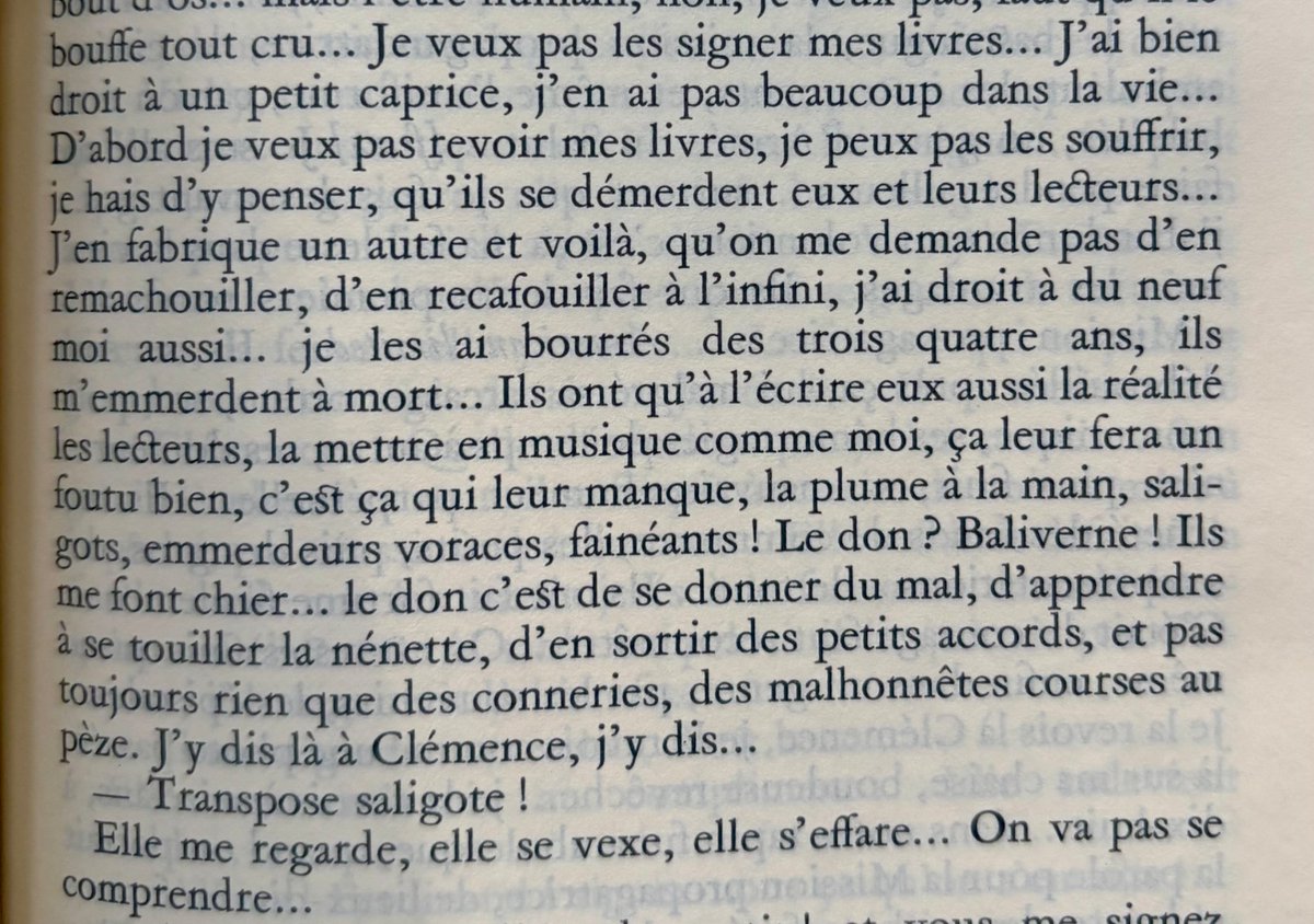 « Ils ont qu’à l’écrire eux aussi la réalité les lecteurs »… – Céline