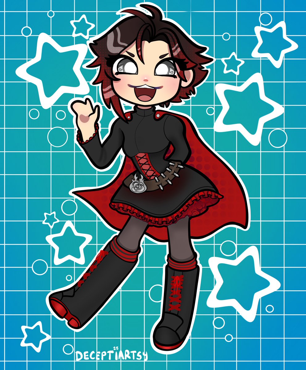 deceptiartsy's tweet image. she is asking for a cookie 🍪#rwby