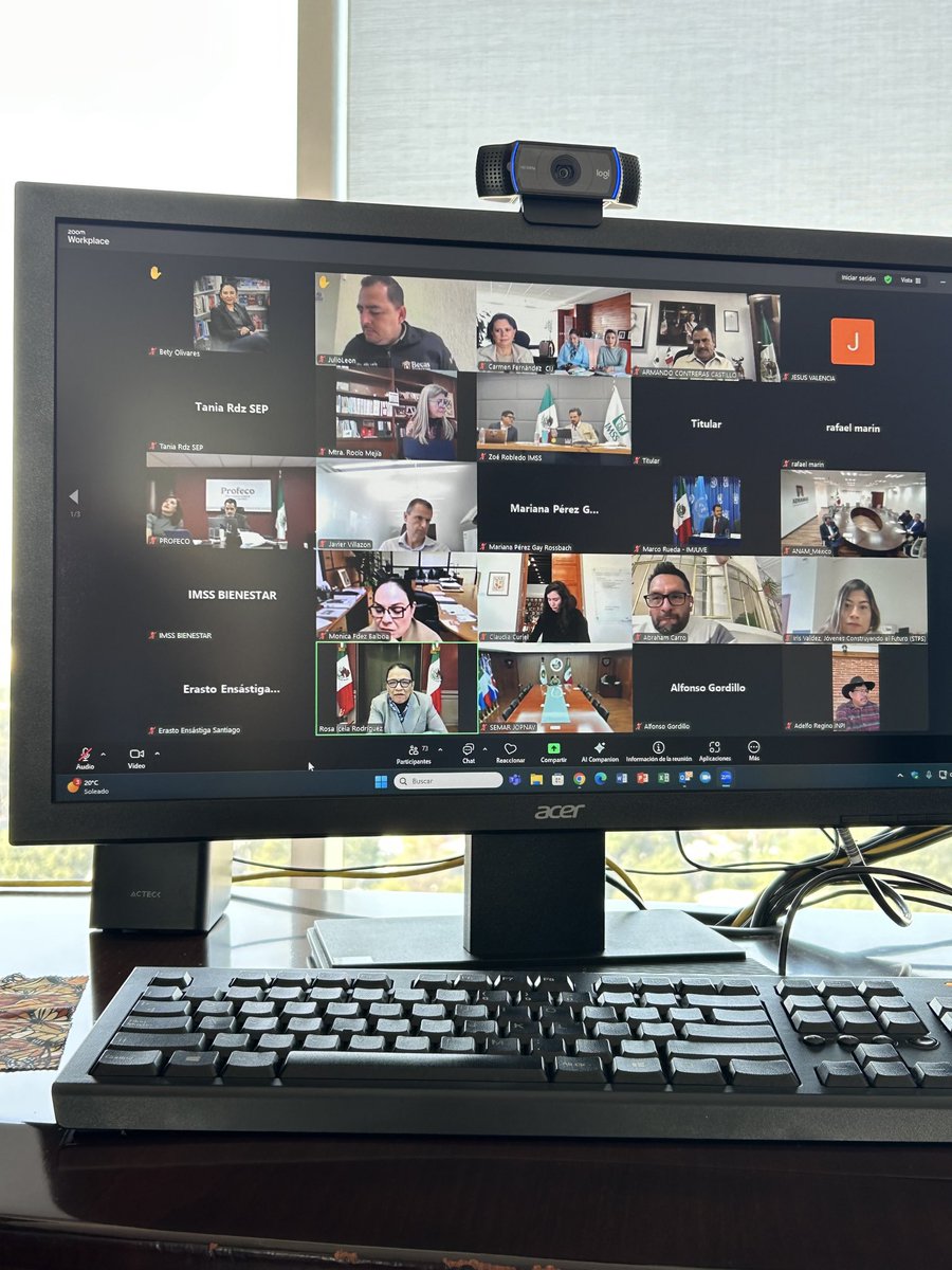 Reunión de la Estrategia de  Seguridad eje 1 “Atención a las Causas” presidida por la Sria de Gobernación Rosa Isela Rodríguez . Se revisó la Estrategia por La Paz y contra las Adicciones. CIJ ha atendido  a  6 millones 780  mil personas, en este año ⁦<a href="/SEGOB_mx/">Gobernación</a>⁩