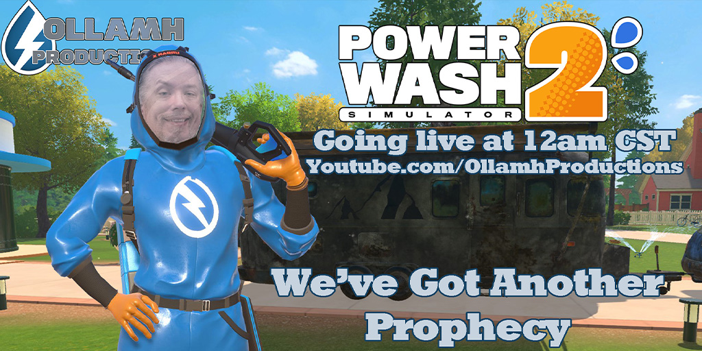 OllamhProducers's tweet image. We&apos;ve got some murals that hint at jobs to come, and possibly how we&apos;re going to save the world.... again. It&apos;s truly amazing what a simple power washer can do.

Going live at 12am CST 

youtube.com/live/yQMnHWuRL…

#PowerWashSimulator2 #Futurlab #Livestream