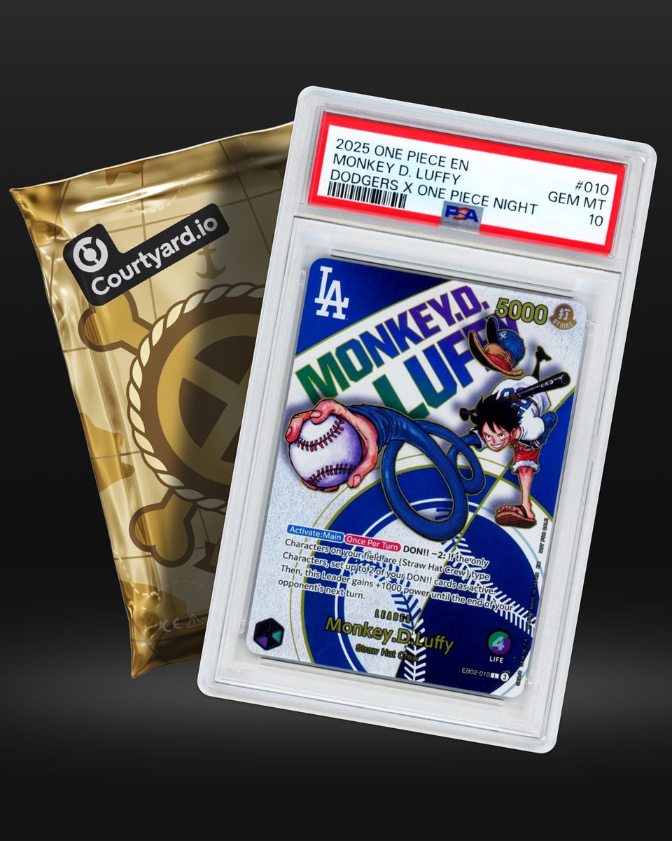 One Piece packs are back Including a couple PSA 10 Monkey D. Luffy Dodgers promos as Master Pack heavy hitters. Get 'em while you can One Piece packs are back Including a couple PSA 10 Monkey D. Luffy Dodgers promos as Master Pack heavy hitters. Get 'em while you can