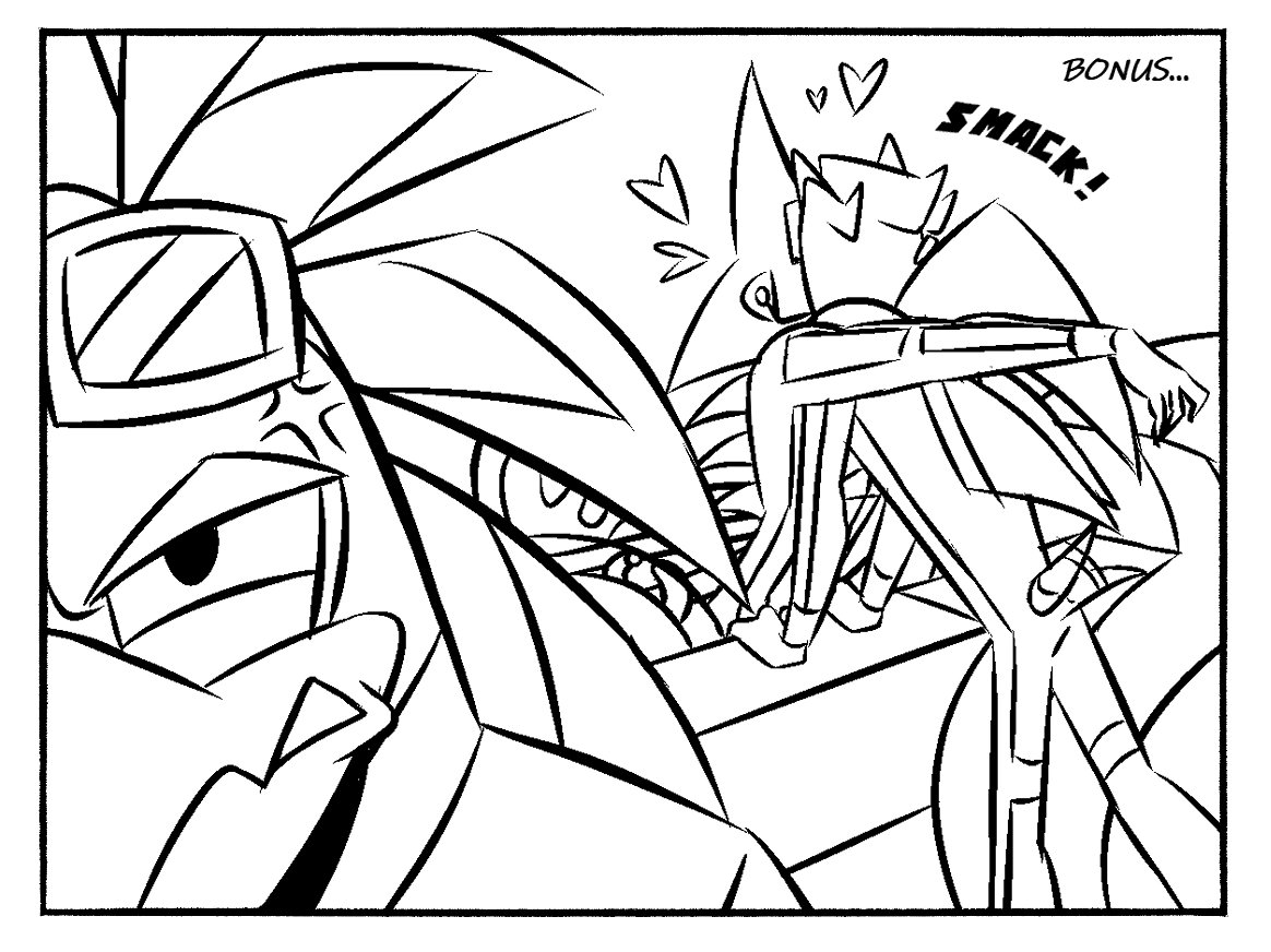 RetroCandyfloss's tweet photo. Every time Jet races, there will always be racers making out... (2/2)
#EspilverWeek2025 #JetTheHawk https://t.co/vRN9MuE12D