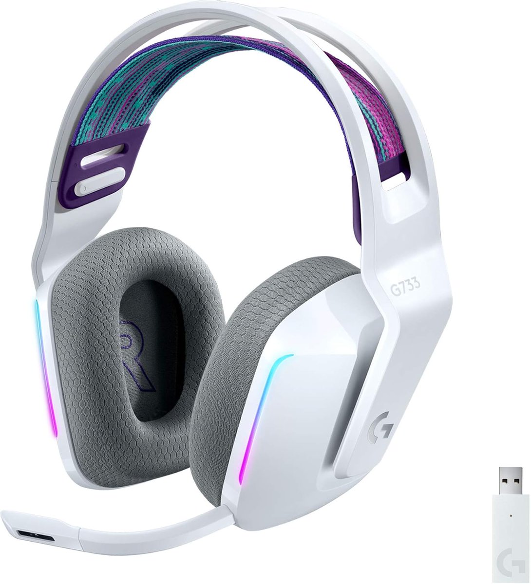SCTechOffers's tweet image. Logitech G733 Lightspeed Wireless Gaming Headset, Suspension Headband, Lightsync RGB, Blue VO!CE Mic, PRO-G Audio – White, Gaming Headset Wireless, PC, PS5, PS4, Switch.
amzn.to/3JLwa26

#LogitechG733 #LogitechG #GamingHeadset #WirelessHeadset #GamerWorld #TechLovers