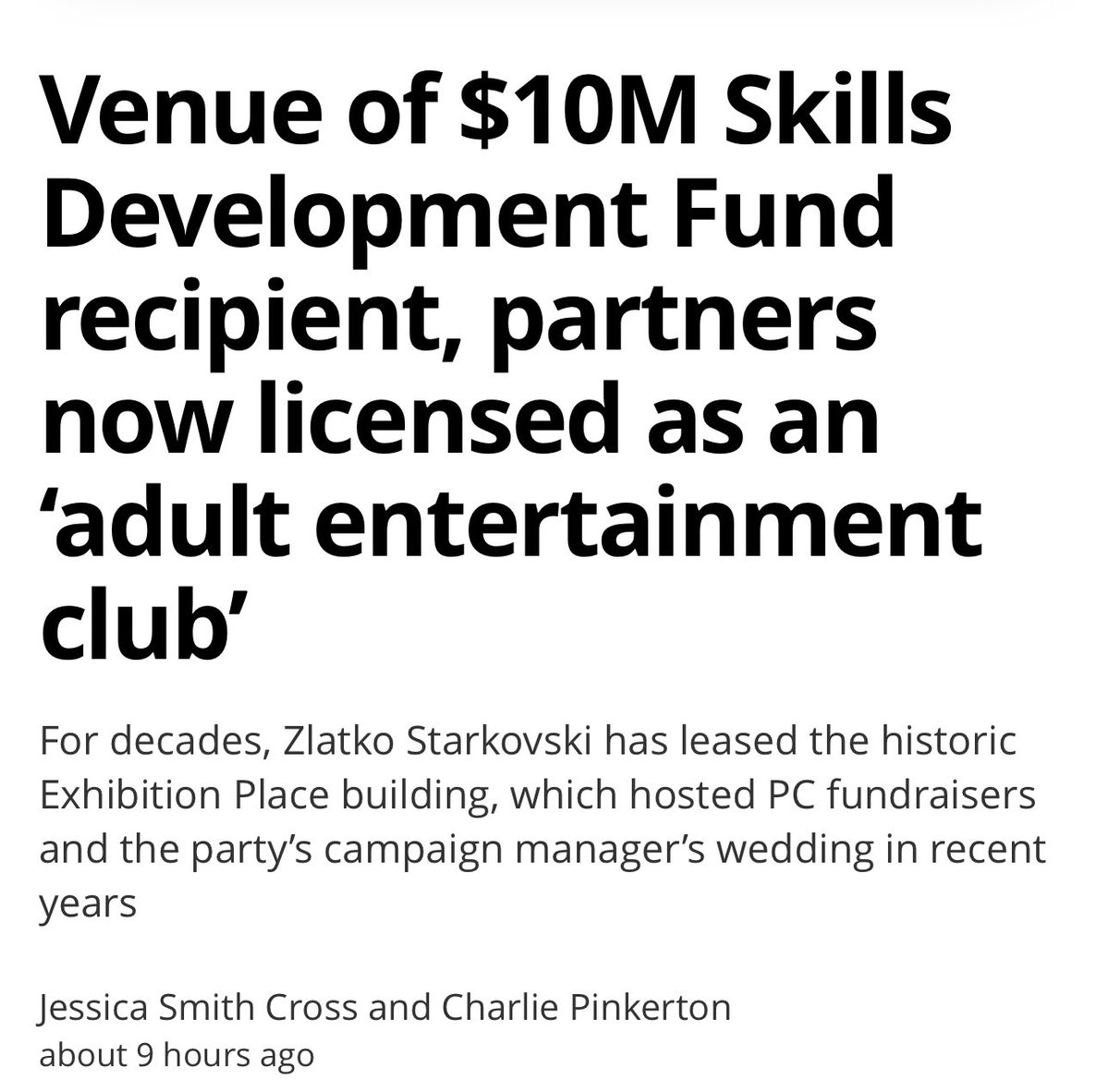 StephenPunwasi's tweet image. 🇨🇦: Ontario taxpayers are paying to train the province’s future. 

Taxpayers will work ~1,300 hours to cover this amount, so really enjoy your workday tomorrow—you’re helping. 🤪 

thetrillium.ca/news/politics/…