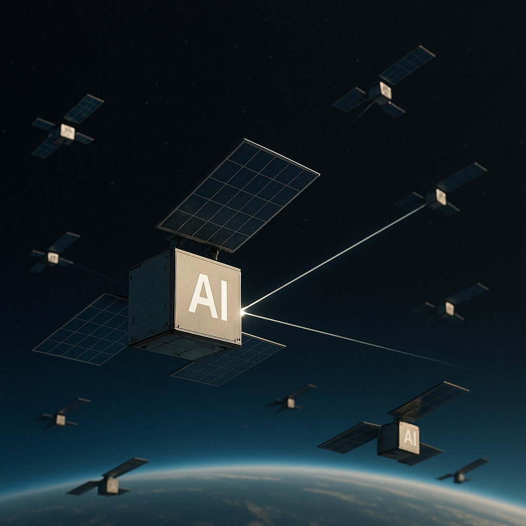 Google 的TPU 也要上太空了😂
Google 發布Project Suncatcher 計劃
目標是在太空中建立可擴展的AI 計算系統,用太陽能驅動AI…
Trillium 代TPU 已通過粒子加速器輻射測試,但仍需攻克