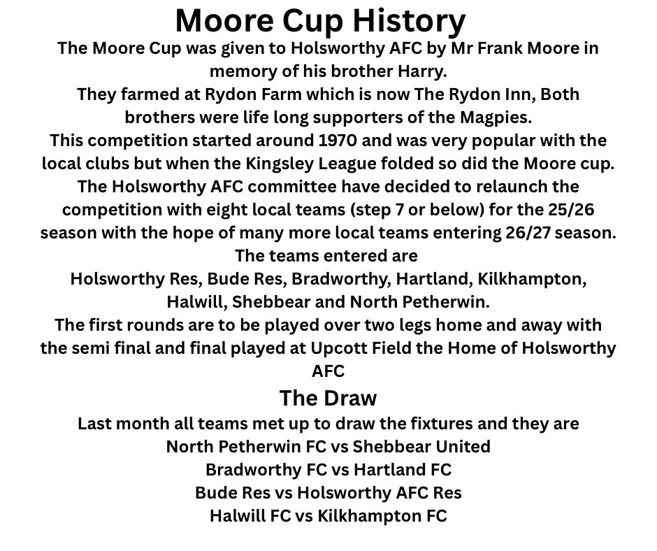 🏆⚽️ Cup competition news ⚽️🏆

<a href="/BudeFc/">Bude FC</a> <a href="/DaveSillifant94/">David Sillifant</a>