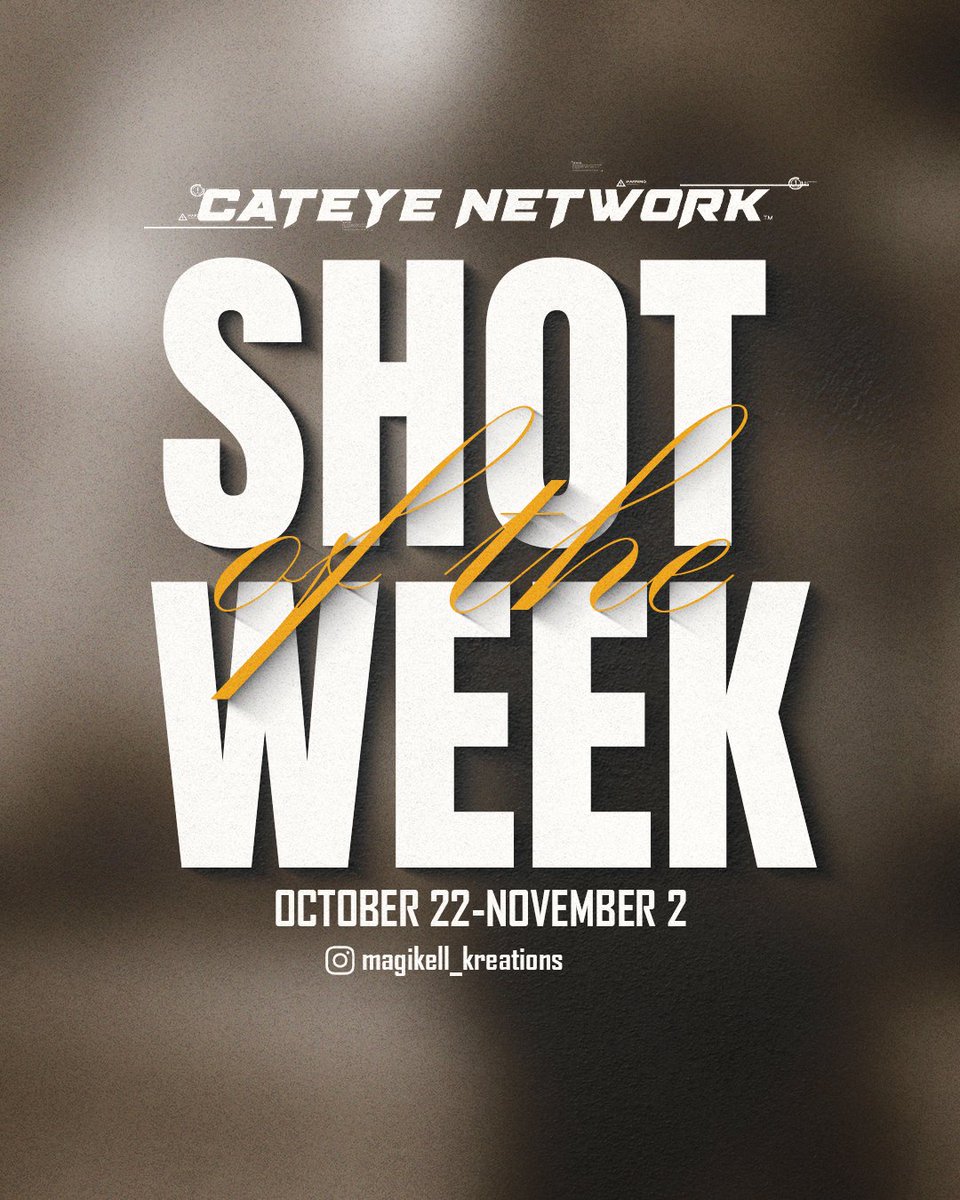 CatEyeNetwork's tweet image. 𝘾𝘼𝙏𝙀𝙔𝙀 𝙉𝙀𝙏𝙒𝙊𝙍𝙆 𝙎𝙃𝙊𝙏 𝙊𝙁 𝙏𝙃𝙀 𝙒𝙀𝙀𝙆
October 27-November 2

📸 IG: @magikell_kreations

#𝙃𝙖𝙞𝙡𝙒𝙞𝙡𝙙𝙘𝙖𝙩𝙨 | #𝙋𝙧𝙚𝙮𝙏𝙤𝙜𝙚𝙩𝙝𝙚𝙧