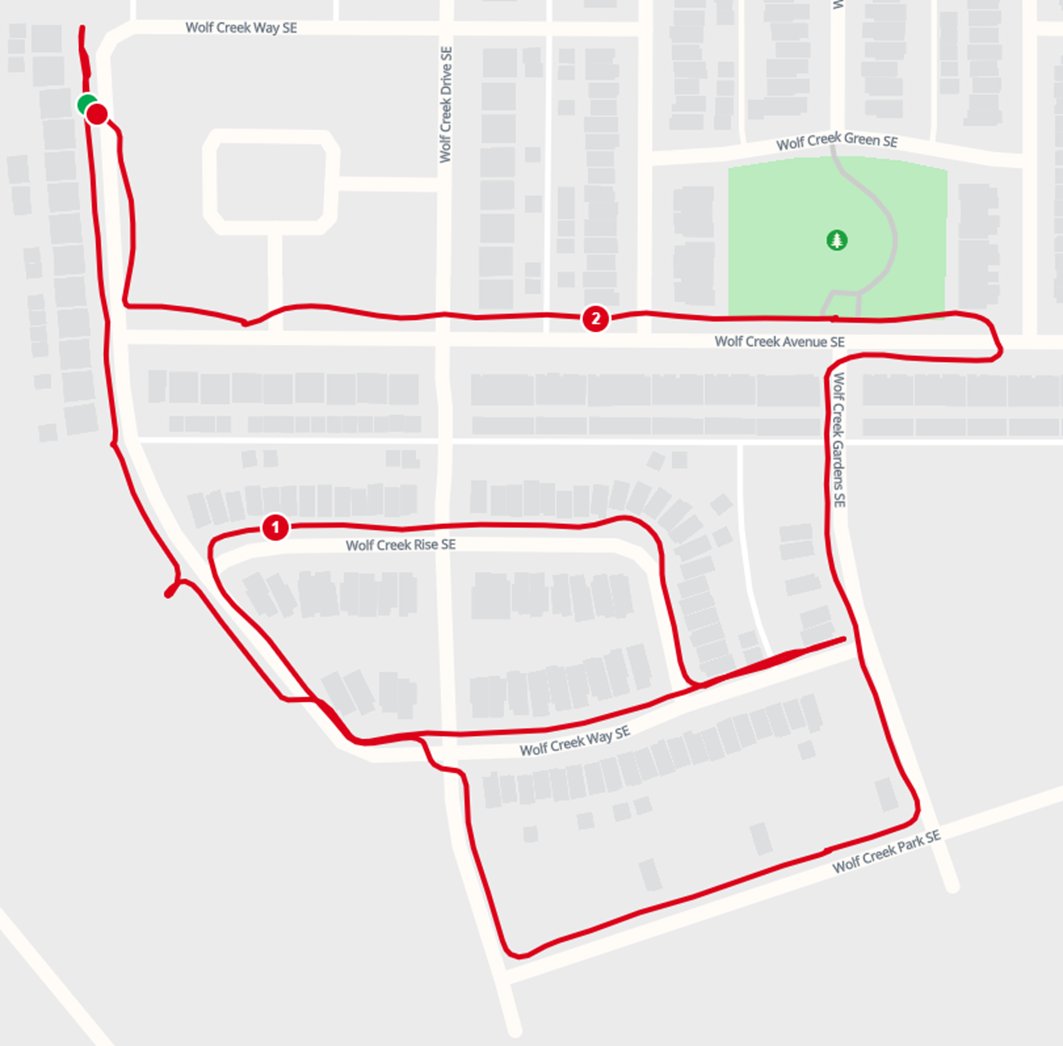 WalkingCalgary's tweet photo. Today we returned to Chaparral Valley and finished all the remaining streets in #WolfWillow that we hadn’t covered yet.
https://t.co/RrsfcVd4oE
Distance: 2.43 km Duration: 30:55 min
https://t.co/tYbNVpnfpZ
Distance: 2.23 km Duration: 29:16 min
#Calgary https://t.co/PAOipwFCaC