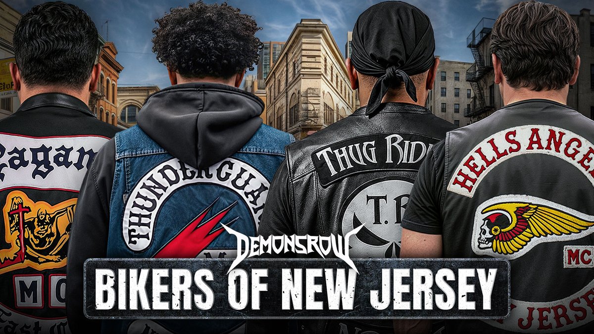 DemonsRow's tweet image. Bikers of New Jersey 💀🏍️ Pagans, Thunder Guards, and Thug Riders full video here youtube.com/watch?v=IqKteu…