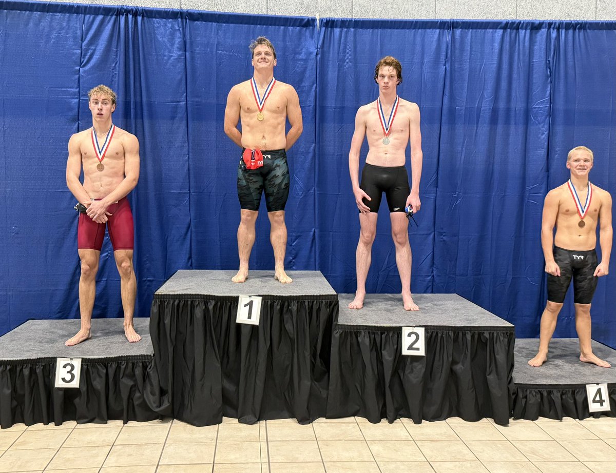 LibsSwimTeam's tweet image. Congratulations to Ryan Lipski. Not only did he get a season PR, he is also your 50 Free Conference Champion!
