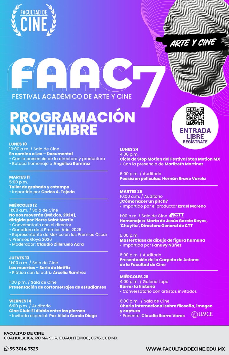 Facultad de Cine tweet media