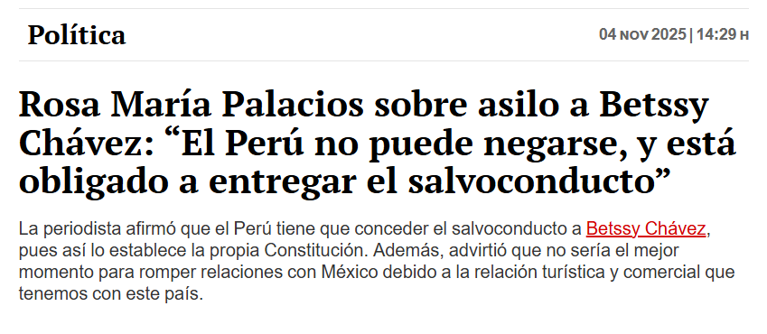 panch_pe's tweet image. Con Alan: &quot;no al asilo&quot;
Con Betssy: &quot;tienen que darle el salvoconducto&quot;.