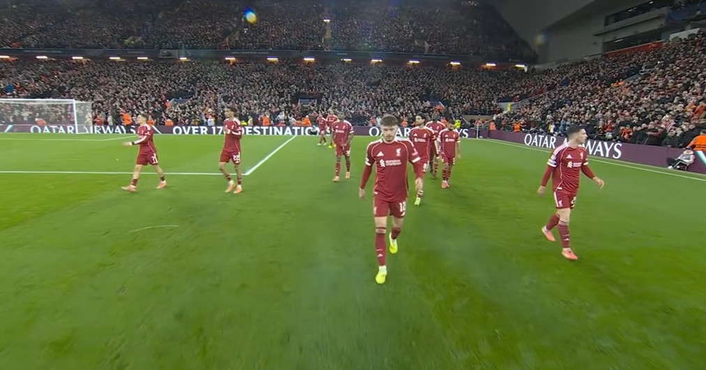 VIDEO: Liverpool frena al Real Madrid con un cabezazo de oro de Mac Allister.
<a href="/realmadrid/">Real Madrid C.F.</a> vs <a href="/LFC/">Liverpool FC</a> #ChampionsLeague 
Vea el resumen del partido aqui ⬇️
masconazo.com/sports/2025/11…