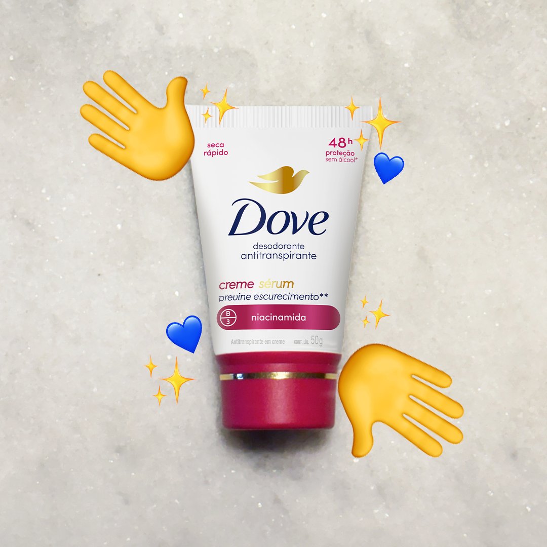 Popular, te ensino a ser popular… 🎵

Não dá pra falar de popularidade sem citar o nosso queridinho, né? Avisa que é ele: Desodorante Dove Creme Sérum Niacinamida 💅✨