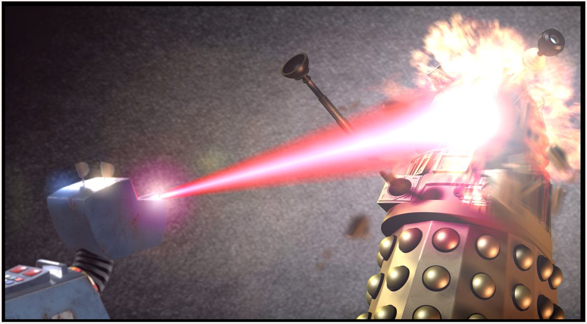 K9 vs Daleks, the spin off Disney should have done. Hey ho, maybe one day.