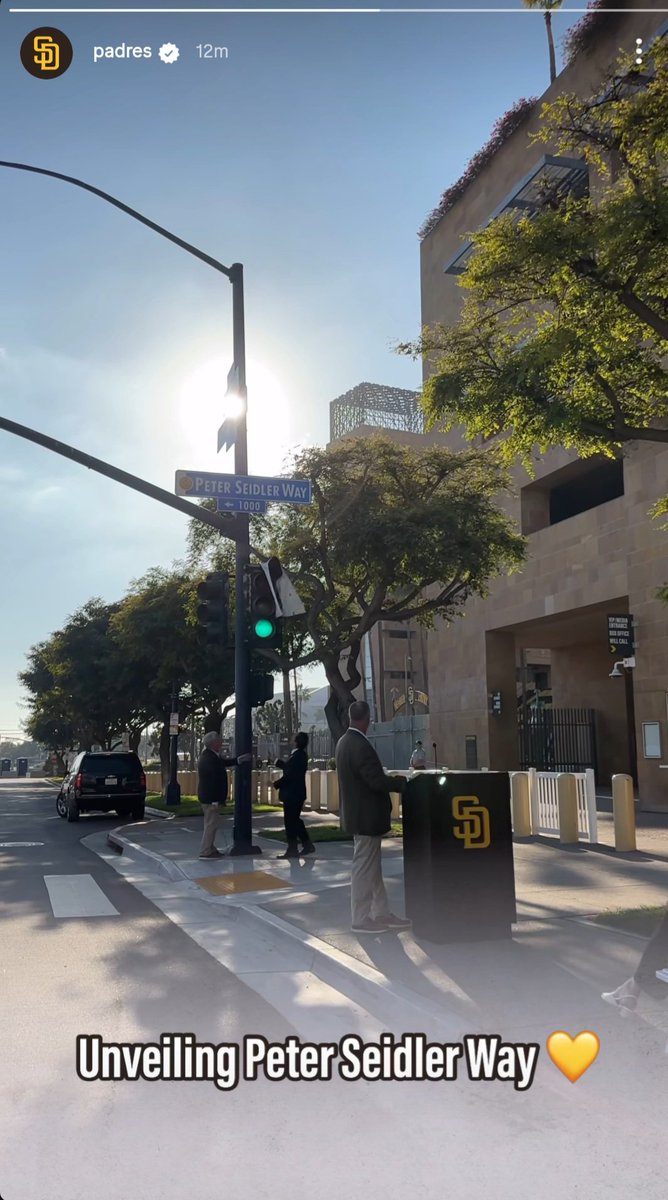 its official, Peter Seidler Way 💛