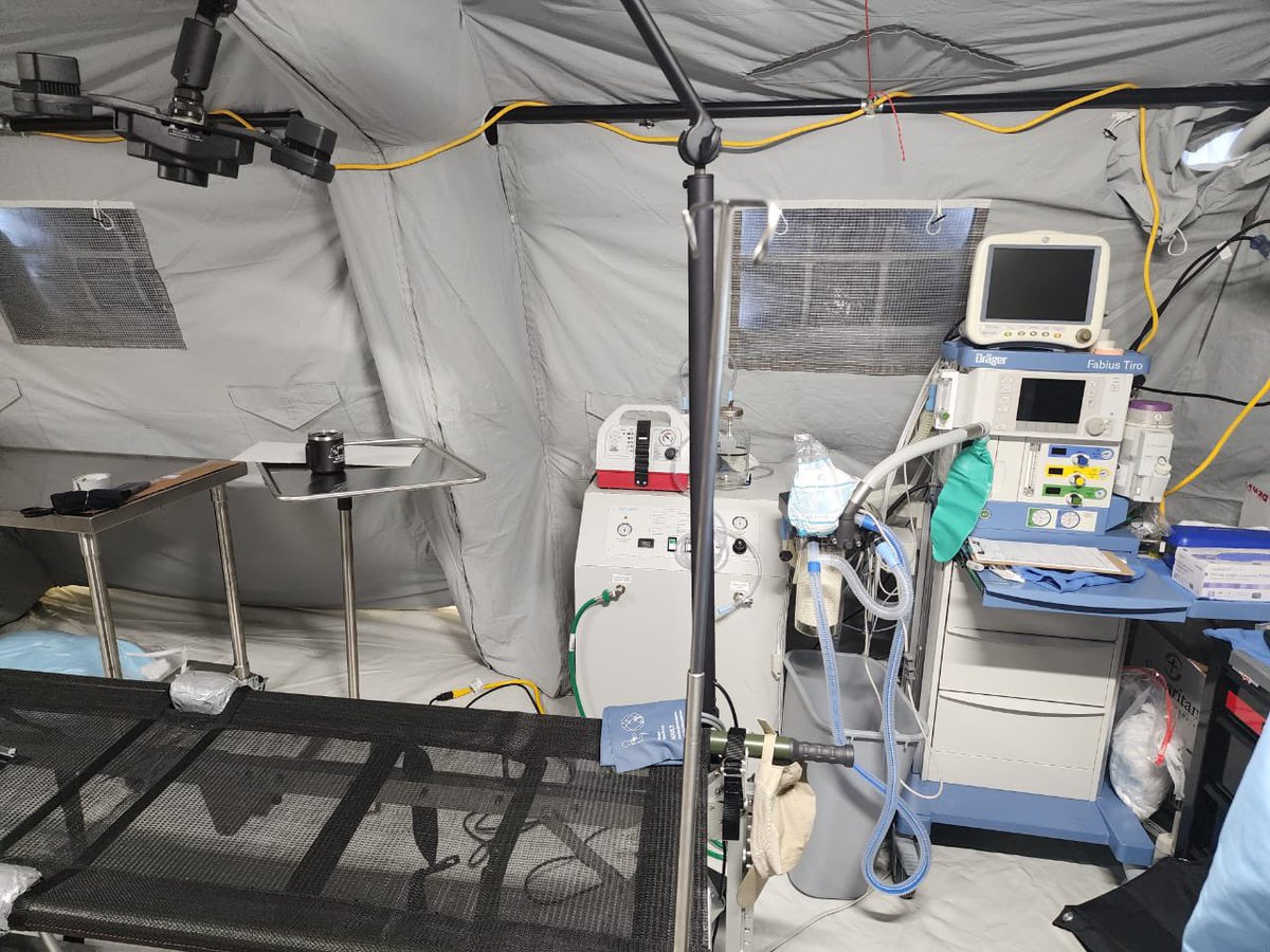 Field Hospital 🏥. More on the way.