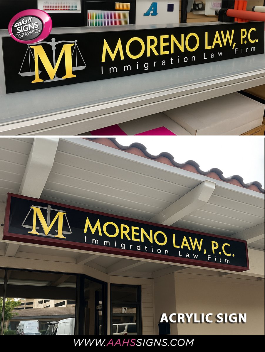 aahsenterprise's tweet image. We make custom acrylic signs clean, modern, and made just for you! ✨ #aahsgraphics #acrylicsign #acrylic #printshop #sign #acrílicopersonalizado #AnunciosPublicitarios