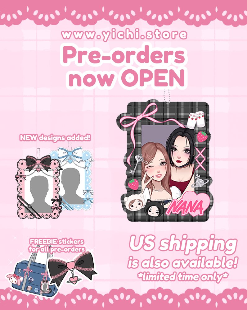 ANNOUNCEMENT!!!💕
Preorders are now available and also for US shipping as well! I have been unable to accept US orders because of the restrictions from EU where I ship from. But for a limited time I can offer US shipping shipped from within the US so no tarrif fees!