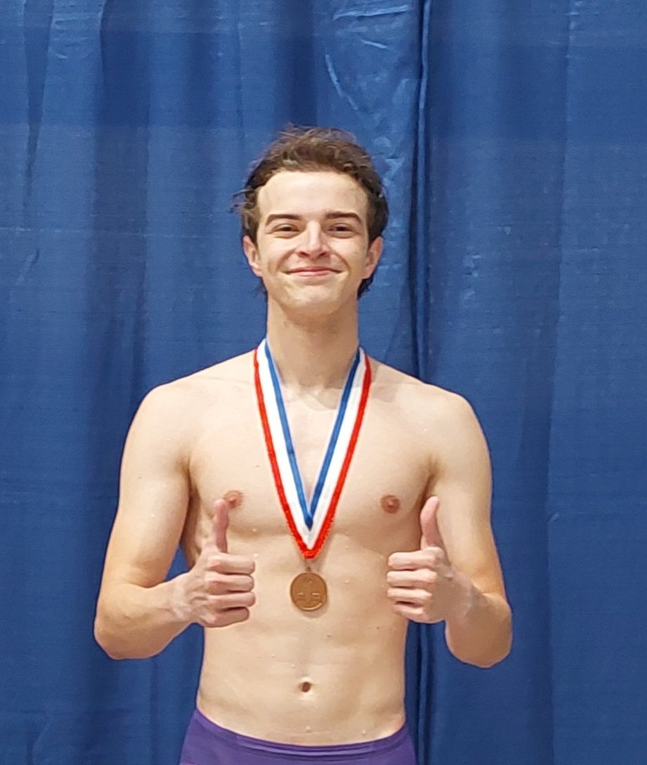 Austin 100 Free 4th Place @ GAC North/Central Championship