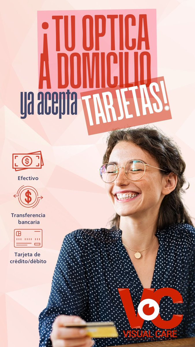 JorgeVasquezA's tweet image. Ya no hay excusas para ver las cosas como son!  Agenda tu cita ahora mismo! Lentes en acetato + Visión sencilla a partir de $2,000

Exámen de la vista a domicilio
Para citas 829-982-3438
Si eres cliente nuestro recuerda solicitar tu cupón de $750 por volver a confiar en nosotros!