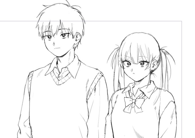 同人用の兄妹。双子