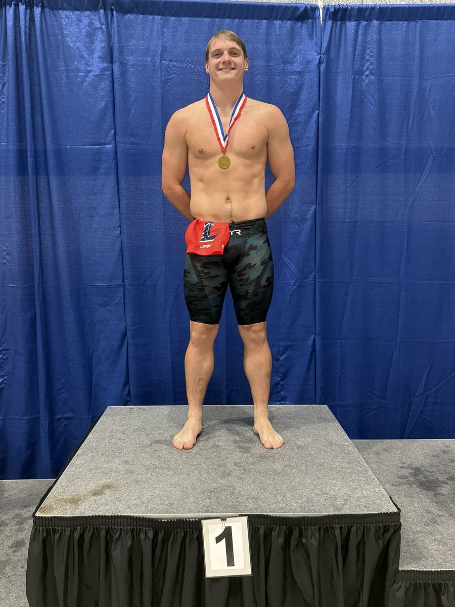 LibsSwimTeam's tweet image. Congratulations to Ryan Lipski. Not only did he get a season PR, he is also your 100 Free Conference Champion!