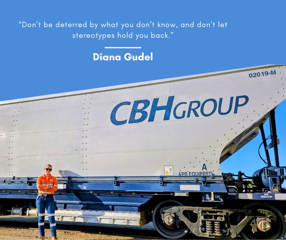 RRRNetwork's tweet image. From retail to rail, meet Diana Gudel, train driver with Aurizon in Geraldton. She hauls grain for @cbhgroup and iron ore across WA, showing what’s possible with courage and curiosity.

Read her story: tinyurl.com/DG112025

#RRRWomen #WomenInRail #RegionalWA #CBHGroup